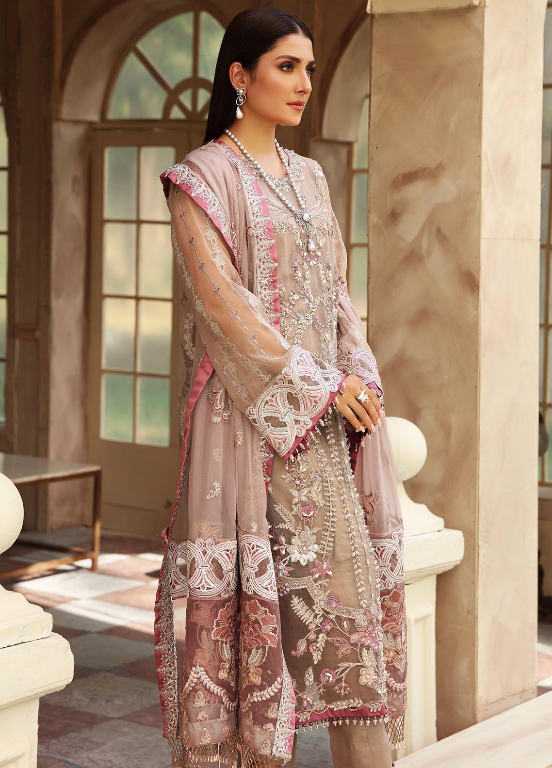Elaf Embroidered 3 Piece EL21CB EPC-04 Roseate
