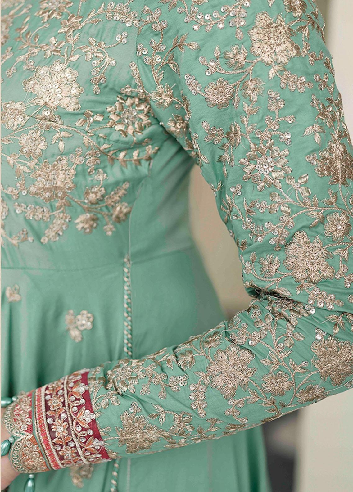 Sateen By Maria B Embroidered Cotton Satin Suits